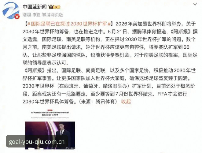 2030世界杯扩军66队实操指南：中国男足参赛概率与观赛策略